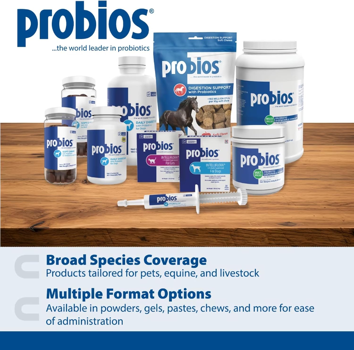 Probios Digestive Support Probiotic for Dogs, Horses, Cats - 240 Grammes - görsel 5