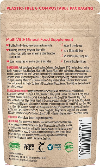 TOGETHER DRINKS Mineral Multivitamin, 30 Packets