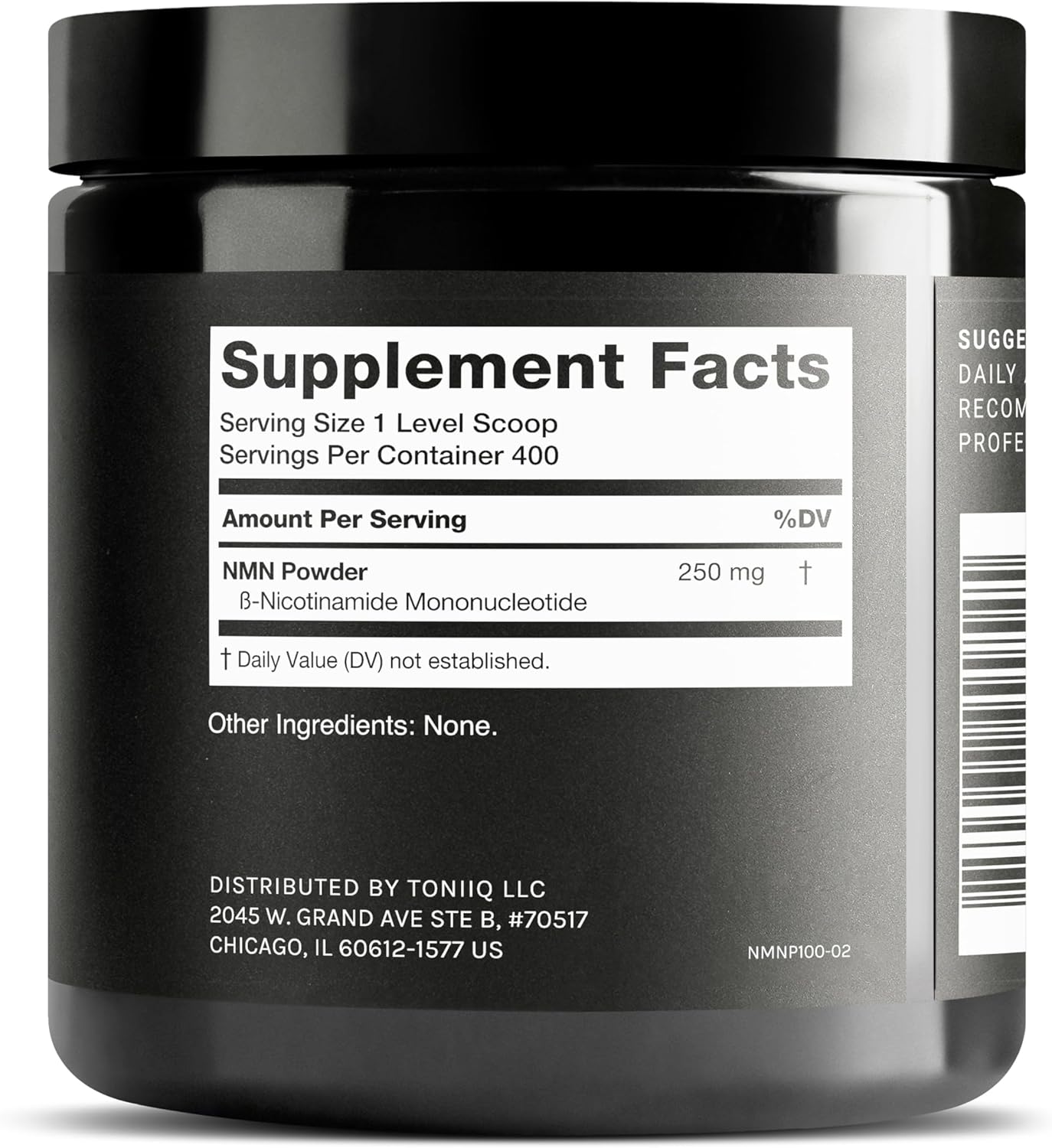Toniiq Ultra High Purity NMN Powder - 100g - 99.5% Pure - Stabilised - NAD+ Precursor - görsel 2