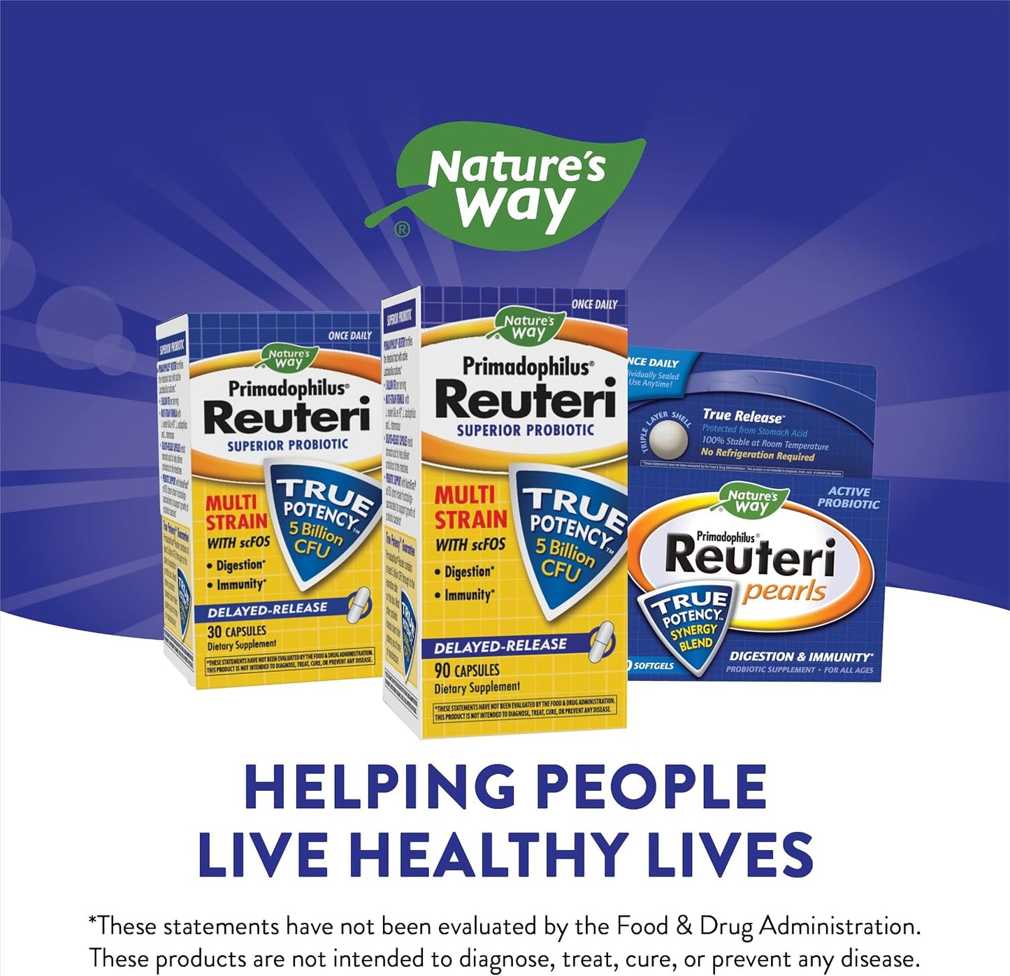 Nature's Way Primadophilus Reuteri Probiotics, 5 Billion CFU, 90 Capsules - görsel 6
