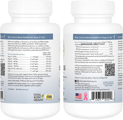 Wholistic Pet Organics Wild Alaskan Salmon – Brain and Nervous System: DHA is a structural component of the brain – Image 9