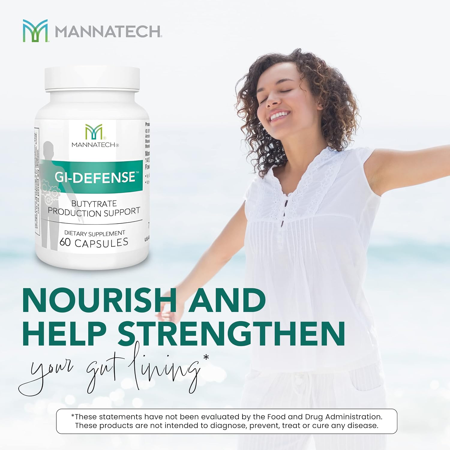 Mannatech GI-Defence Butyrate Supplement – 60 Capsules - görsel 5