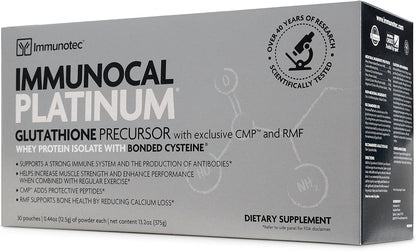 Immunocal Platinum (Box of 30 Sachets) – Redesigned Packaging