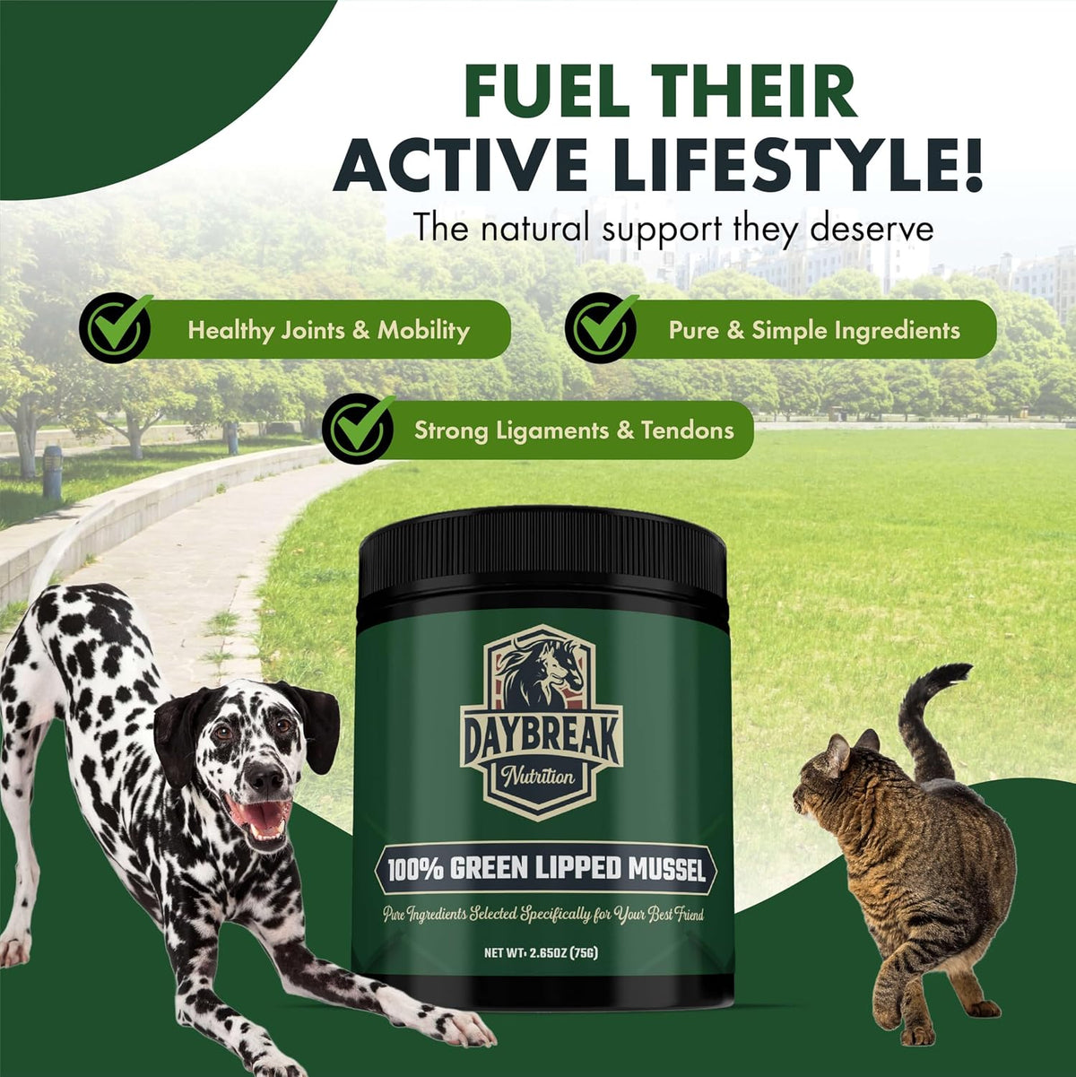 Pure Green Lipped Mussel Powder for Dogs and Cats - 100% New Zealand Green Lipped Mussels - Joint Support Supplement - 150 Grams - görsel 6