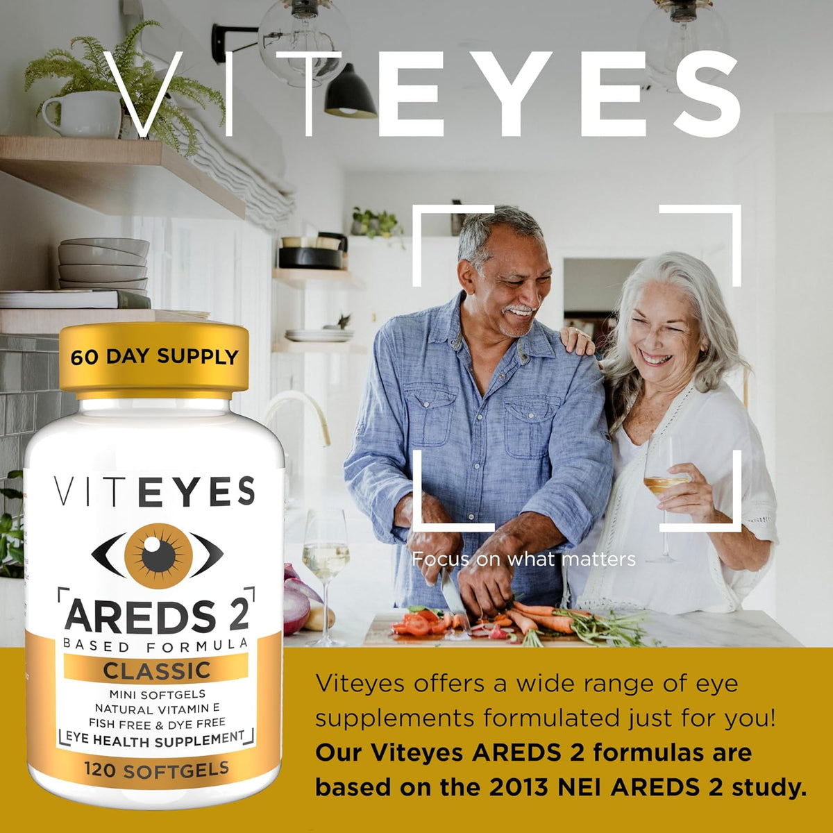 VITEYES® AREDS 2 Softgels – 120 Softgels (2-Month Supply) - görsel 2
