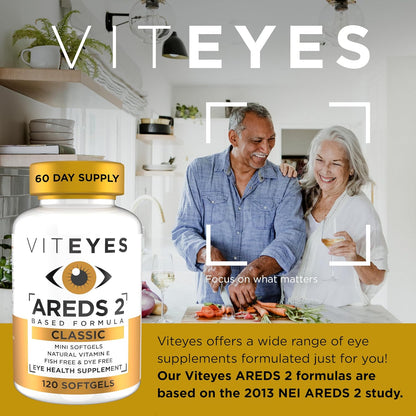 VITEYES® AREDS 2 Softgels – 120 Softgels (2-Month Supply)