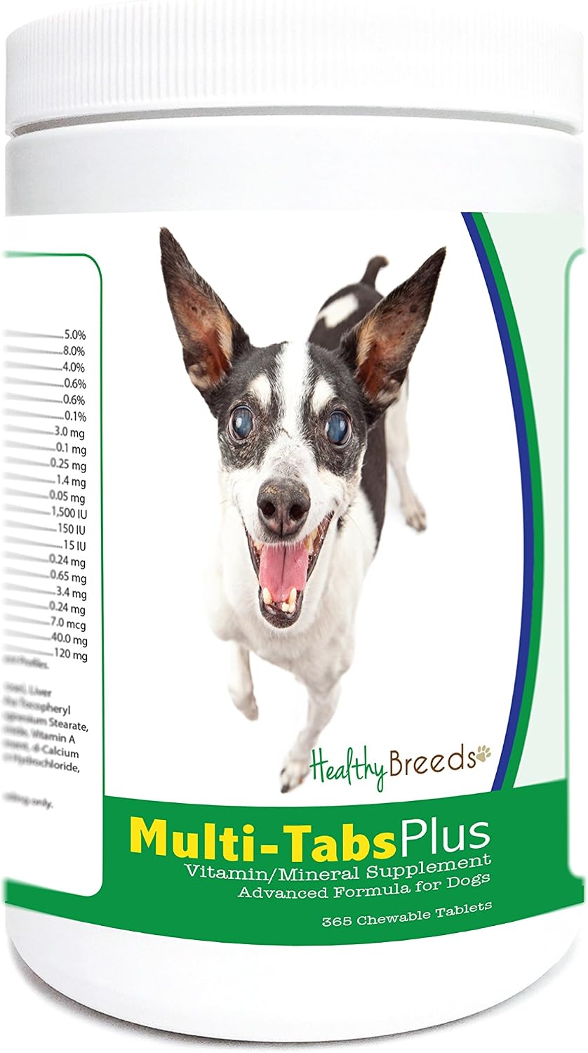 Healthy Breeds Rat Terrier Multi-Tabs Plus Chewable Tablets 365 Tablets - görsel 1