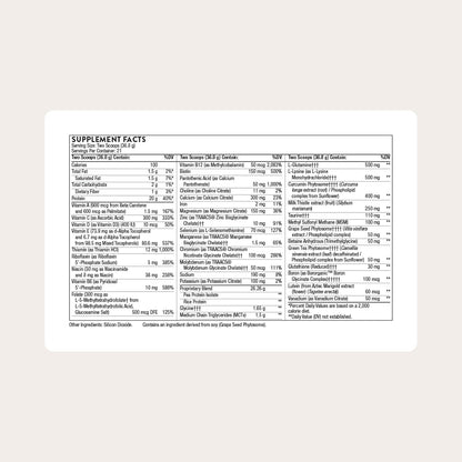 THORNE Mediclear Plus - Rice & Pea Protein Powder with Multivitamin & Mineral Profile - 21 Servings