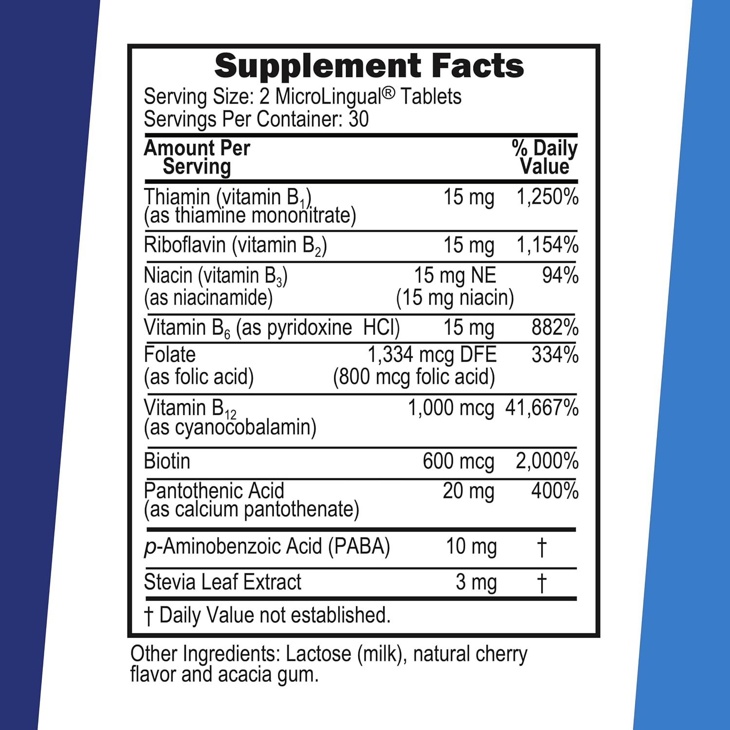 Superior Source Women's B Complex - Sublingual B Vitamin Supplement for Energy Support - 60 Tablets - görsel 2
