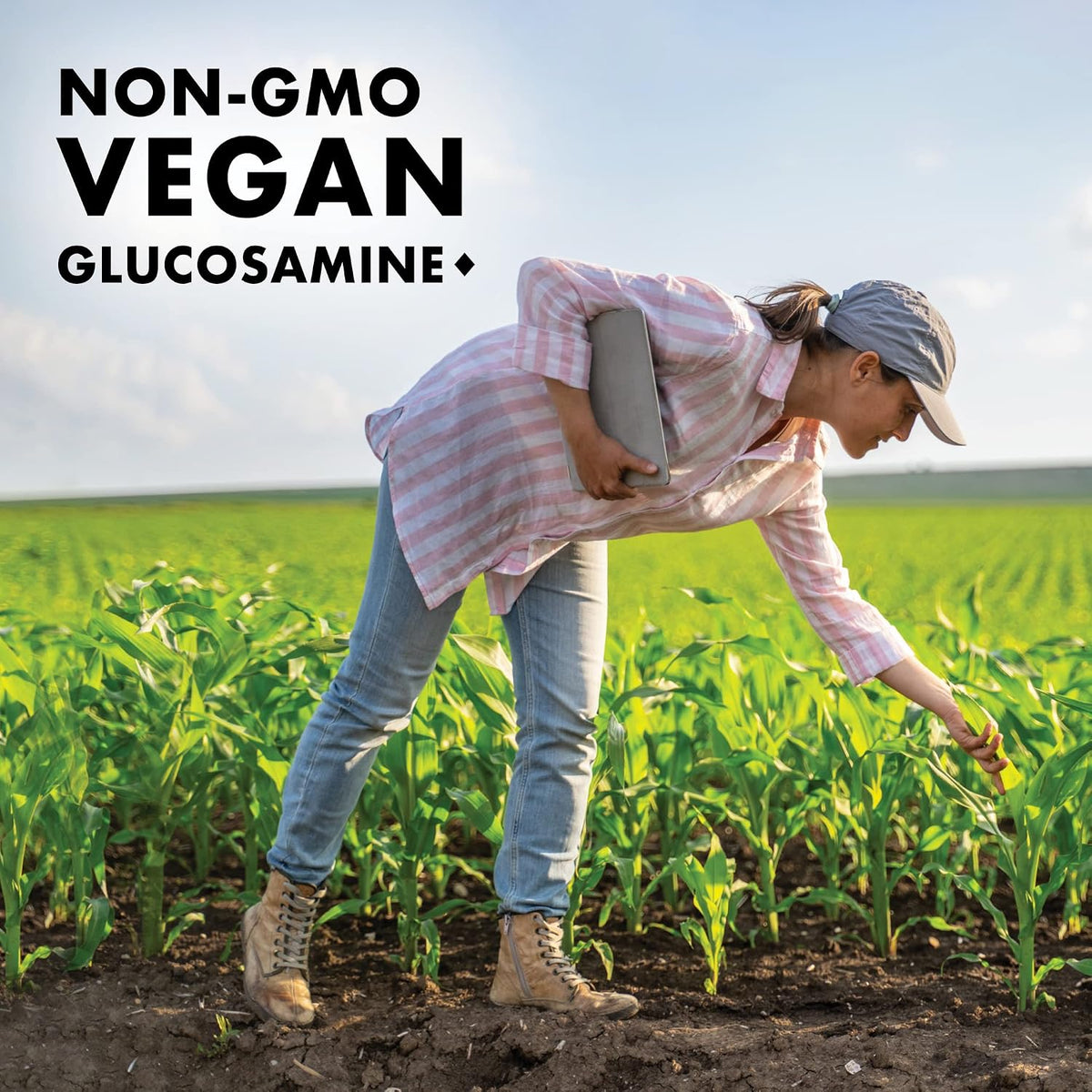 BlueBonnet Vegetarian Glucosamine Plus MSM Supplement, 120 Vegetable Capsules - görsel 5