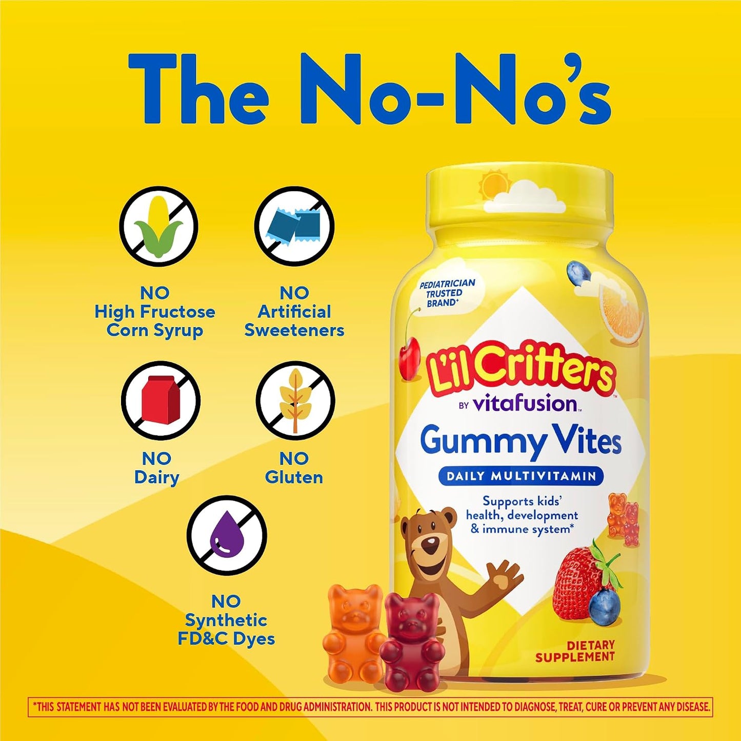 L'il Critters Gummy Vites Kids Multivitamin | 190 Gummies - görsel 8