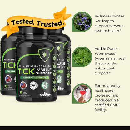 Zenmen Tick Preparedness Method Bundle - – Tick Preparedness: Start 1 day before outdoor activities with 1–2 – Image 5