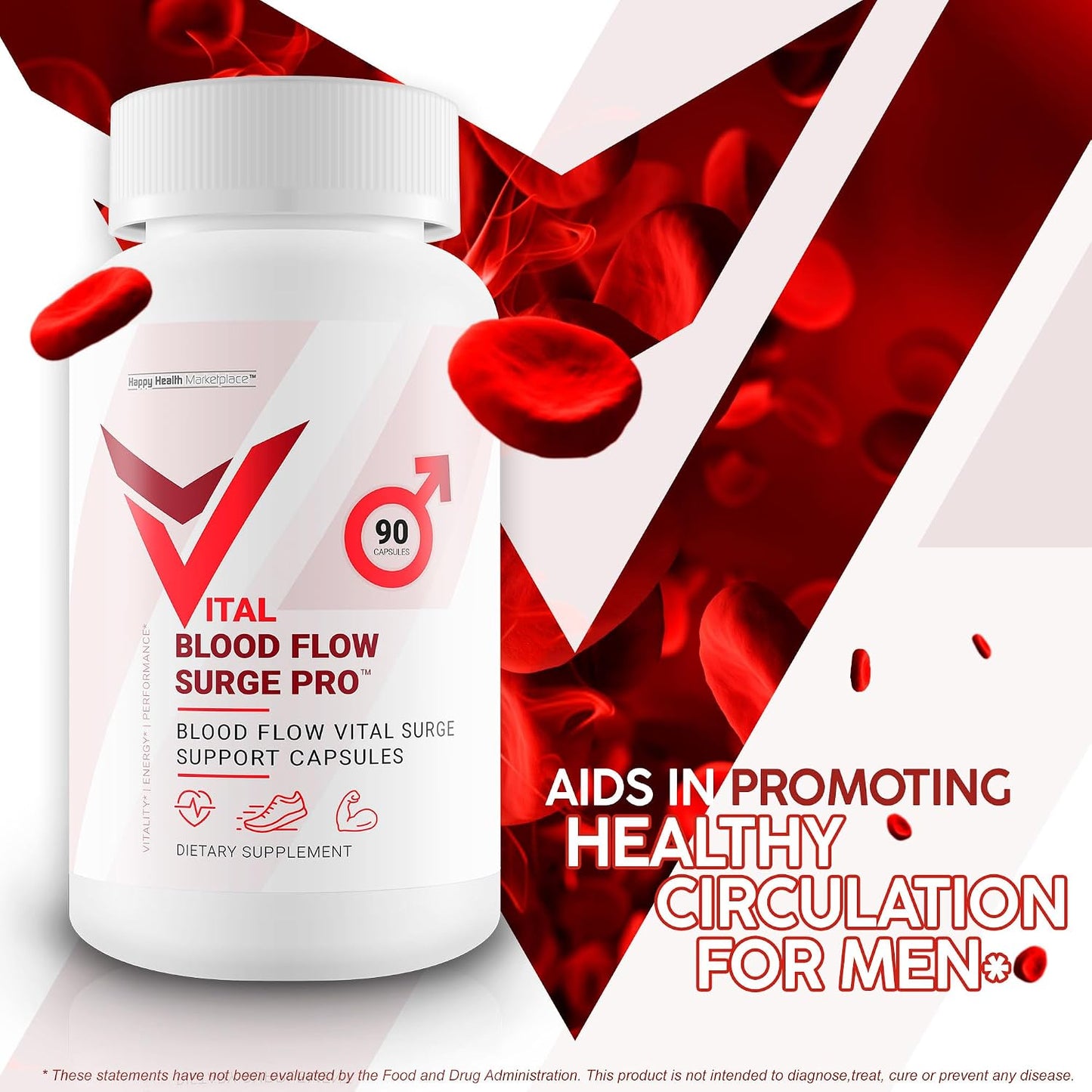 Vital Blood Flow Surge Pro - Advanced Blood Flow Support Capsules - görsel 5