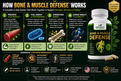 Green Valley Naturals Bone & Muscle Defence – Complete formulation – A good formula goes beyond one or two – Image 4