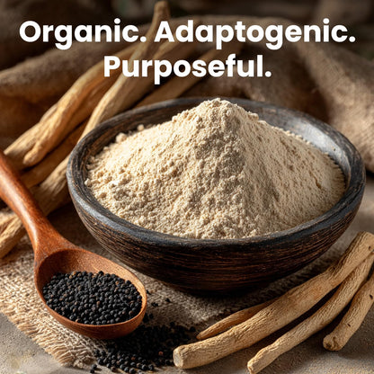 6-in-1 Organic Maca Root & Ashwagandha Capsules with DHEA and Black Pepper – 1710mg, 120 Capsules (Pack of 3)