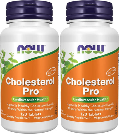 NOW Foods Cholesterol Pro with Bergamonte and Plant Sterols - 120 Tablets