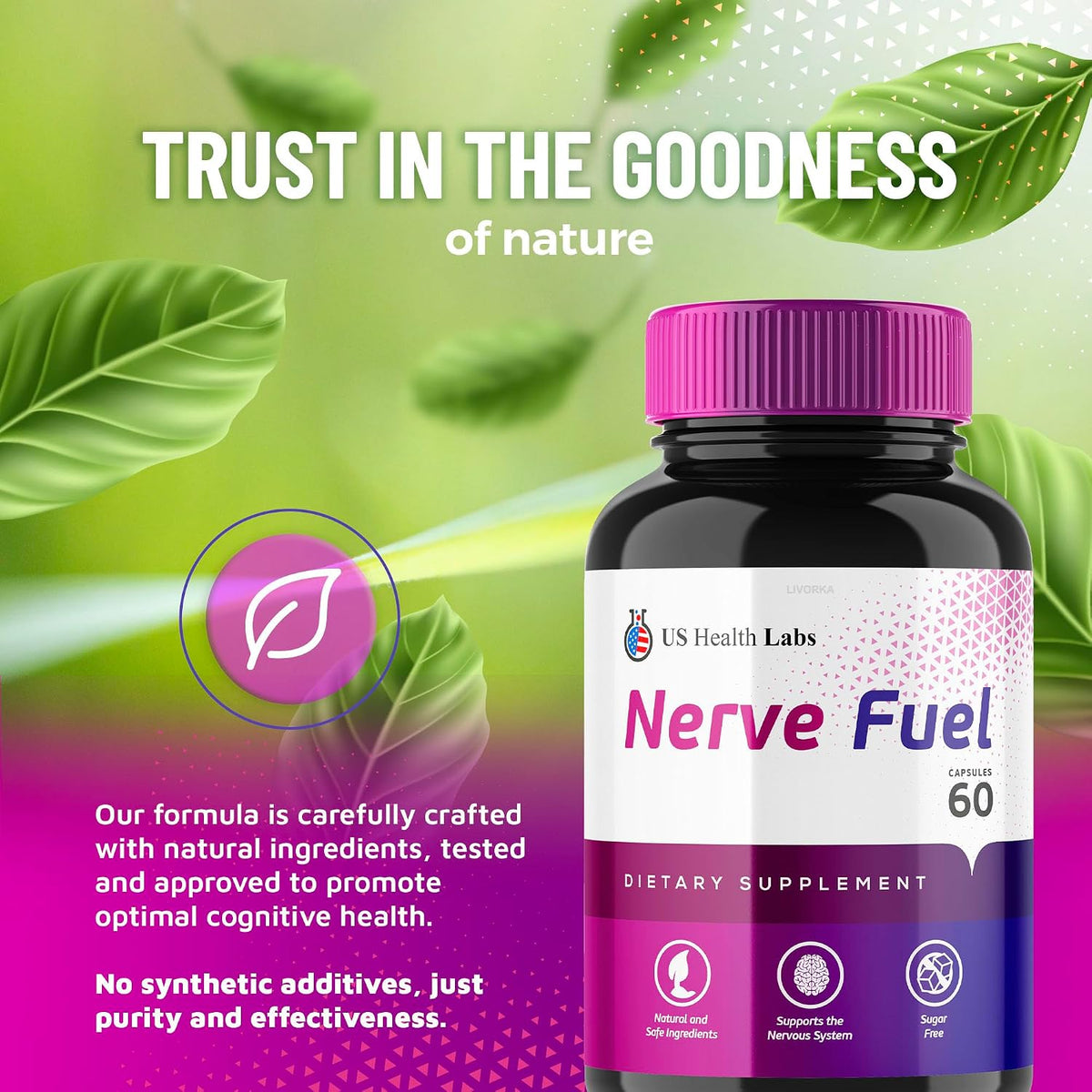 Nerve Fuel Capsules (3-Pack, 180 Capsules) - görsel 3