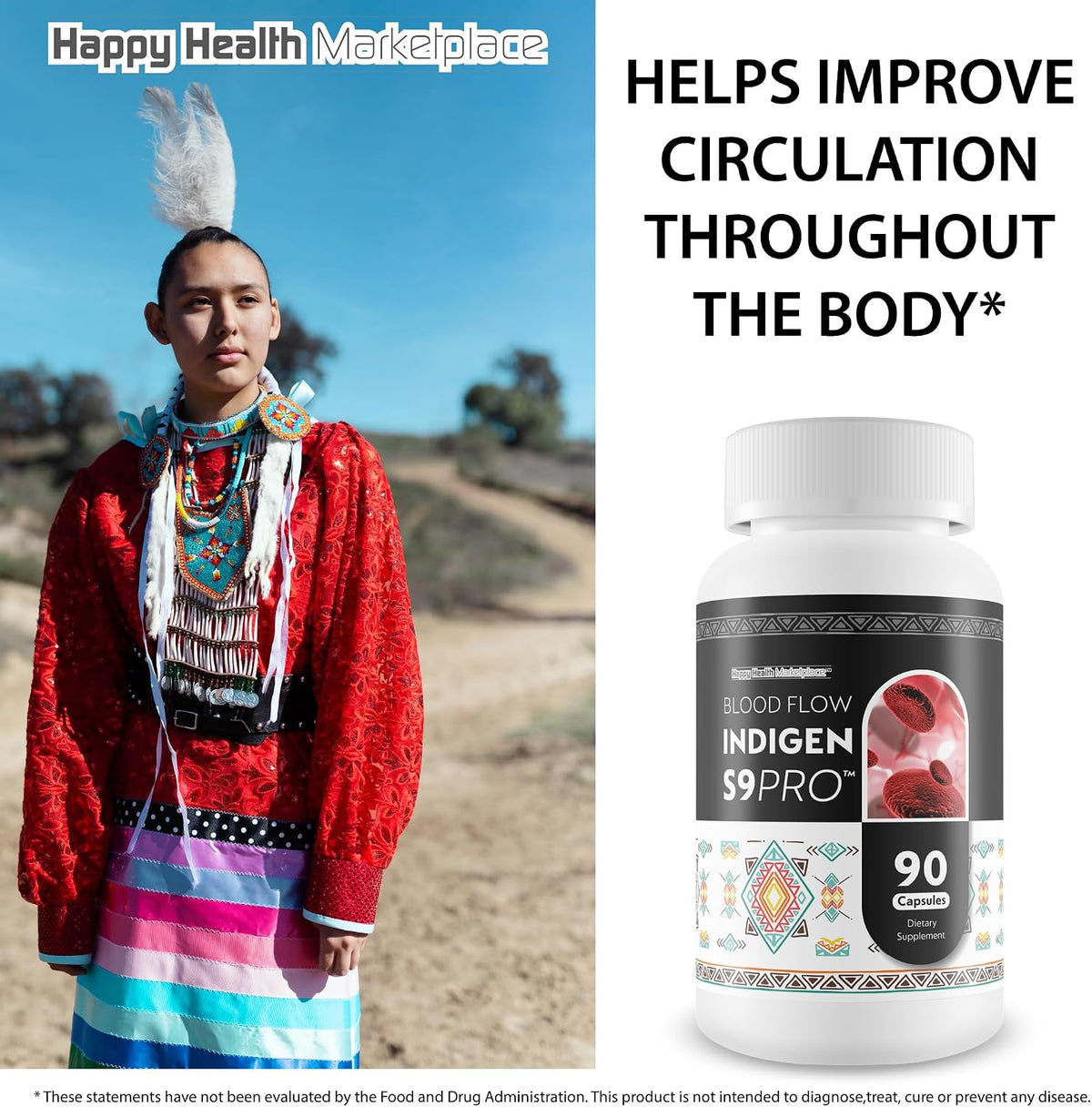 Blood Flow Indigen S9 Pro - Circulation Support Supplement - görsel 5