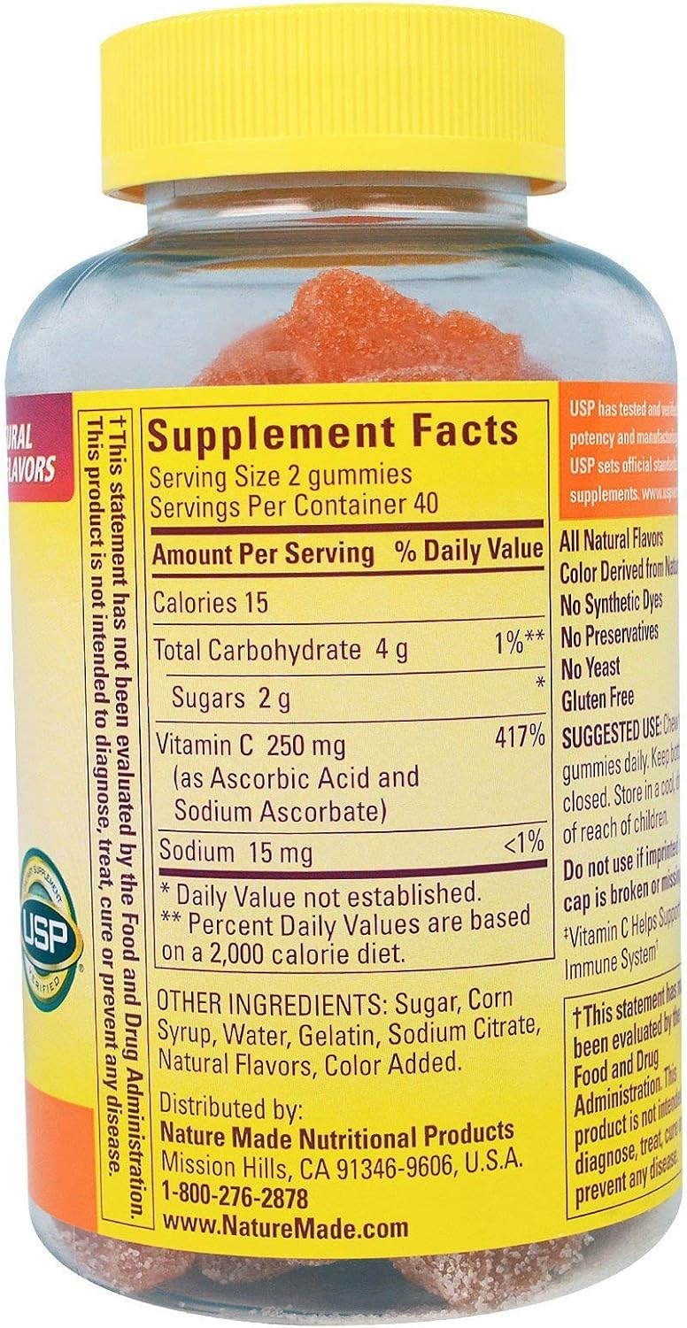 Nm Adult Gummies Vitamin C, 80 Count - görsel 2