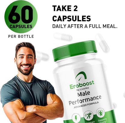 LIVORKA (3 Pack) EroBoost Capsules - 180 Capsules (3 Months Supply)