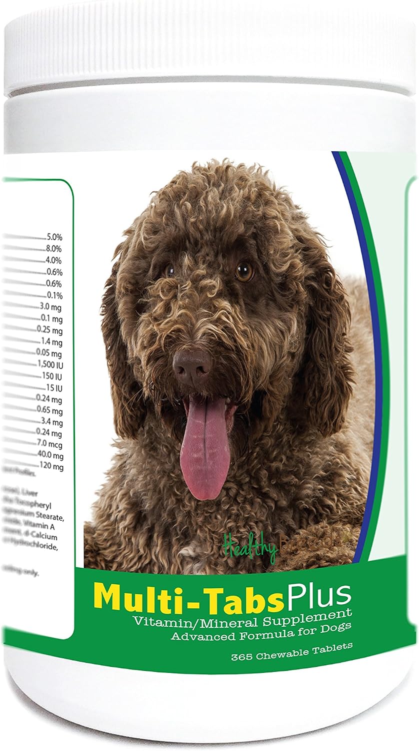 Healthy Breeds Spanish Water Dog Multi-Tabs Plus Chewable Tablets 365 Count - görsel 1