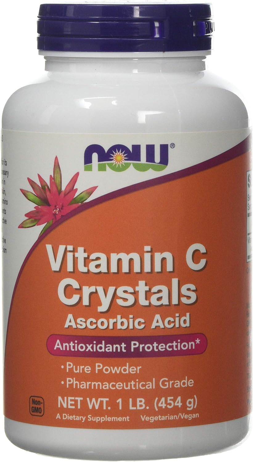 NOW Foods Vitamin C Crystals, 454 g - görsel 1