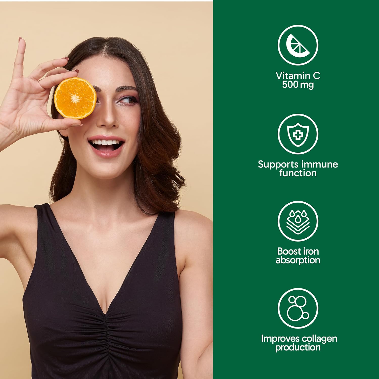 ORGANIKA Liposomal Vitamin C, 60 Capsules - görsel 2