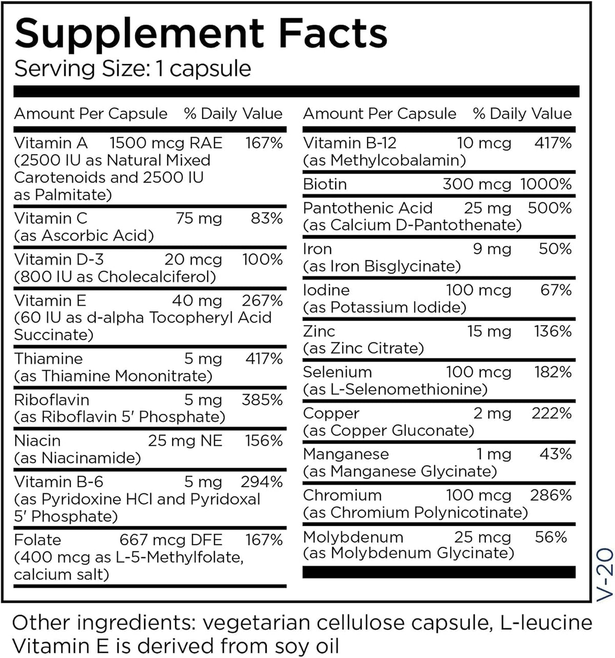 Metabolic Maintenance Little One - Children's Multivitamin for Ages 6–12 - Iron, Vitamin D and B Complex - 90 Capsules - görsel 5