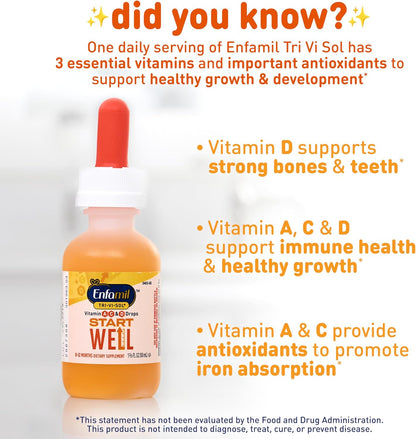 Enfamil Tri-Vi-Sol Infant Multivitamin Drops - 50mL