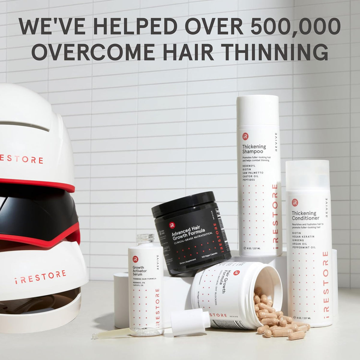 iRestore Advanced Hair Growth Supplement for Women with Lustriva - görsel 6