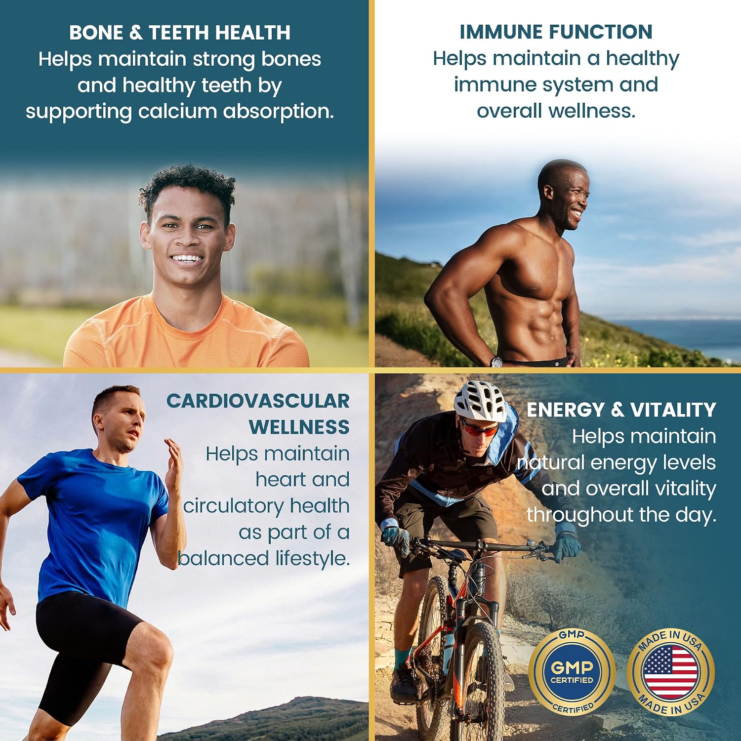 Vykee Nutrition Vitamin D3 K2 Complex – D3 140 µg & K2 (MK-7) 110 µg – 120 Vegan Capsules - görsel 3
