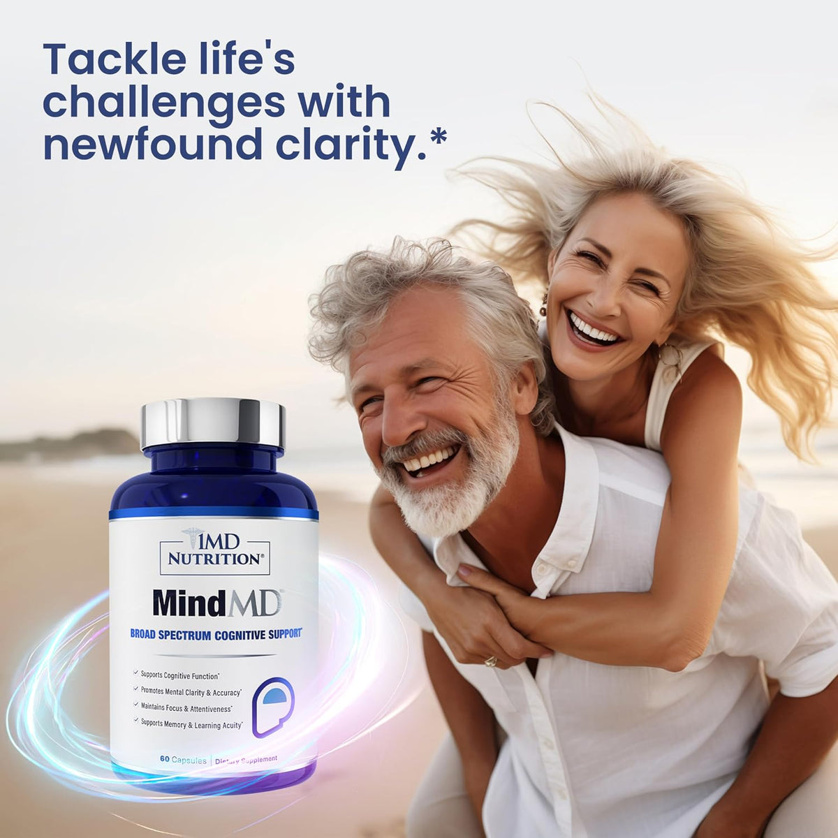 1MD Nutrition MindMD - Brain Supplement for Memory and Focus - görsel 4