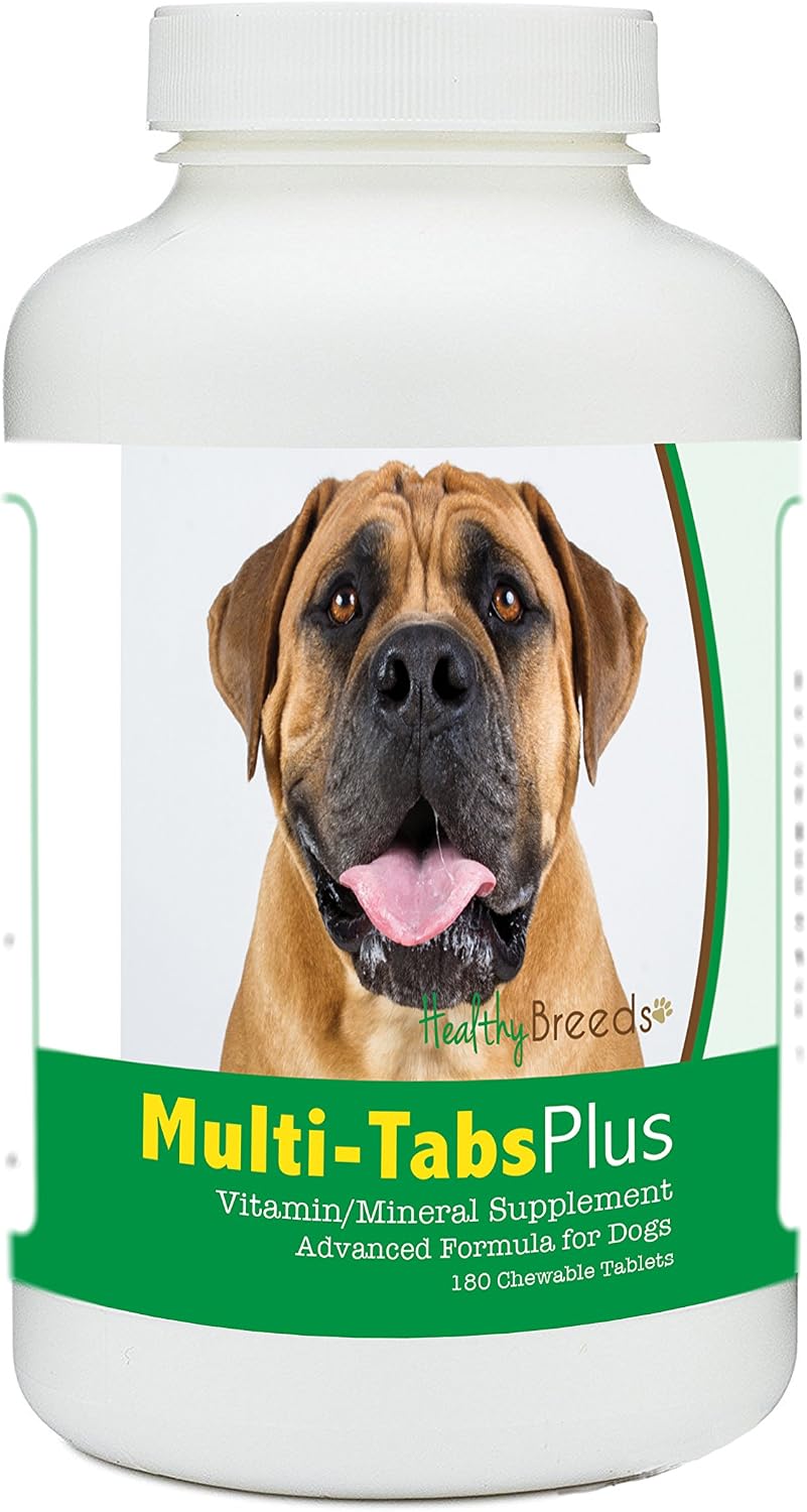 Healthy Breeds Boerboel Multi-Tabs Plus Chewable Tablets (180 Count) - görsel 1