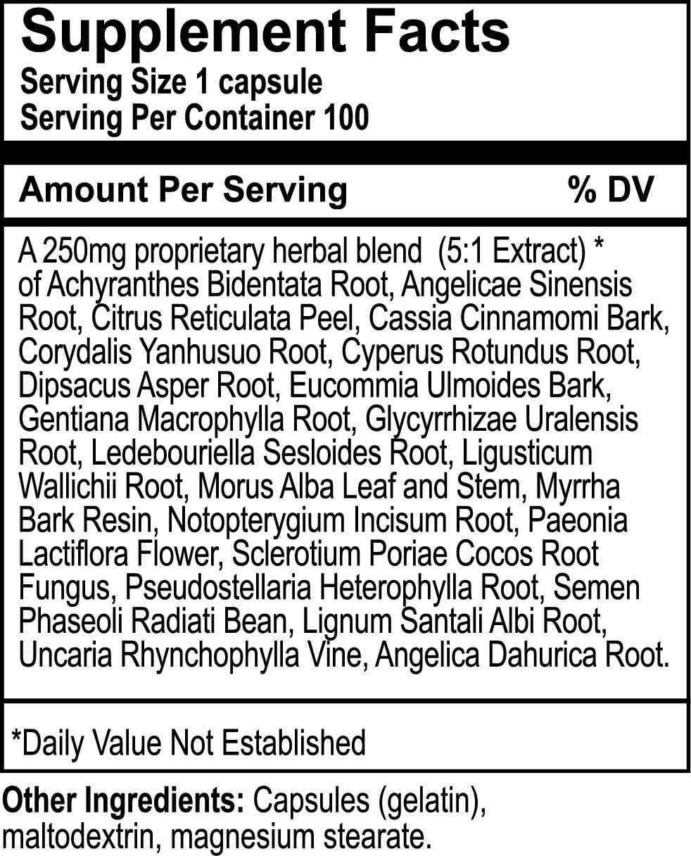 REJUVENATION II Multi-Herbal Supplement for Total Body Support (100 Capsules) - görsel 2