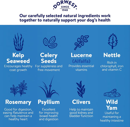 Dorwest Keeper's Mix Pet Supplement – Herbal Blend for Dogs and Cats