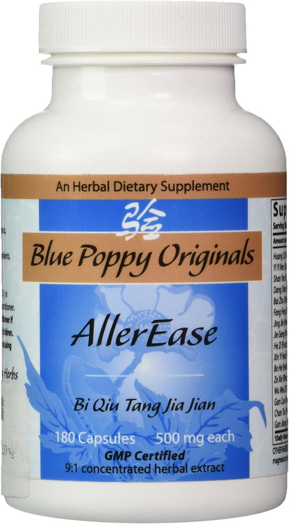 Blue Poppy Aller Ease, 180 Capsules, 500 mg