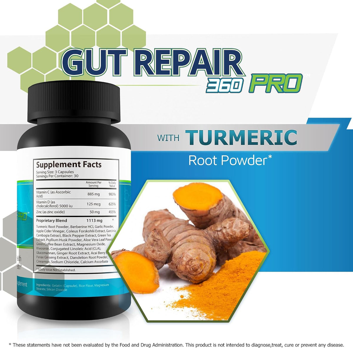 Gut Repair 360 Pro – Intestinal Health Supplement for Leaky Gut & GI Support - görsel 6