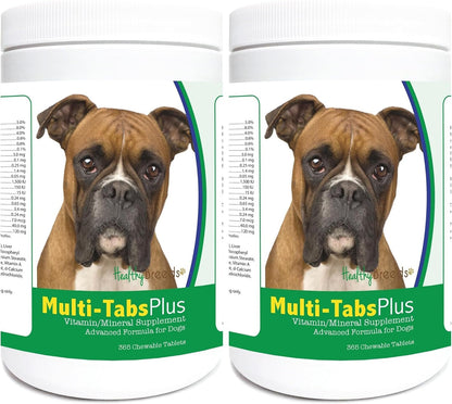 Healthy Breeds Boxer Multi-Tabs Plus Chewable Tablets 365 Count