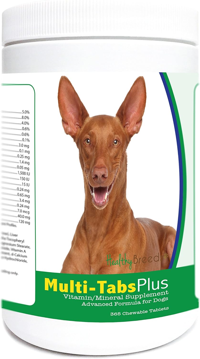 Healthy Breeds Pharaoh Hound Multi-Tabs Plus Chewable Tablets 365 Count - görsel 1