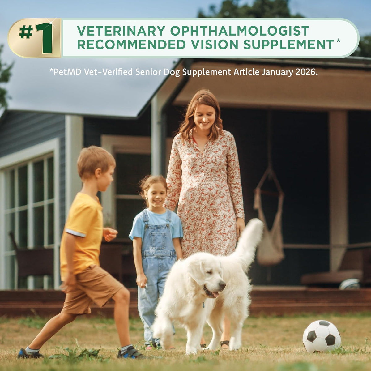 Ocu-GLO Vision Supplement for Medium to Large Dogs (5+ kg) - 90 Count - görsel 5