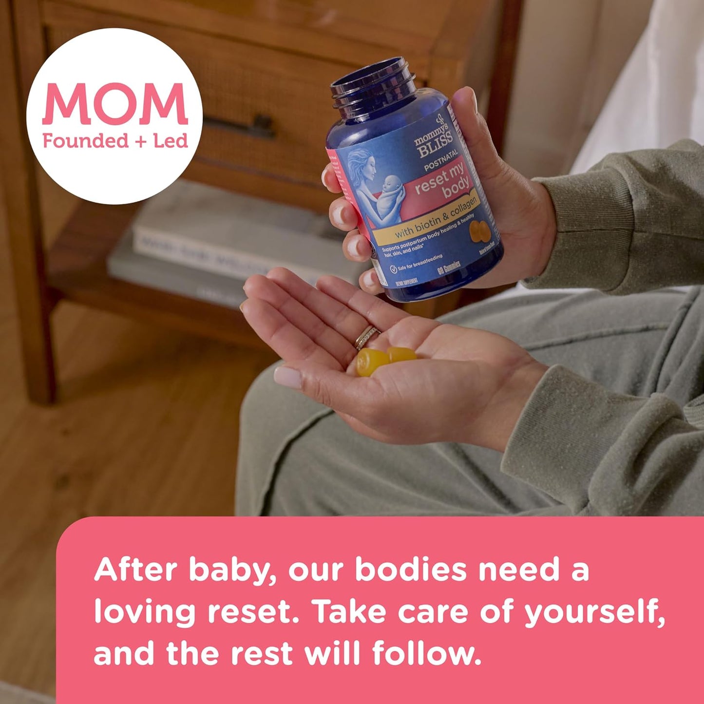 Mommy's Bliss Postnatal Support Reset My Body Gummies with Biotin & Collagen - görsel 4