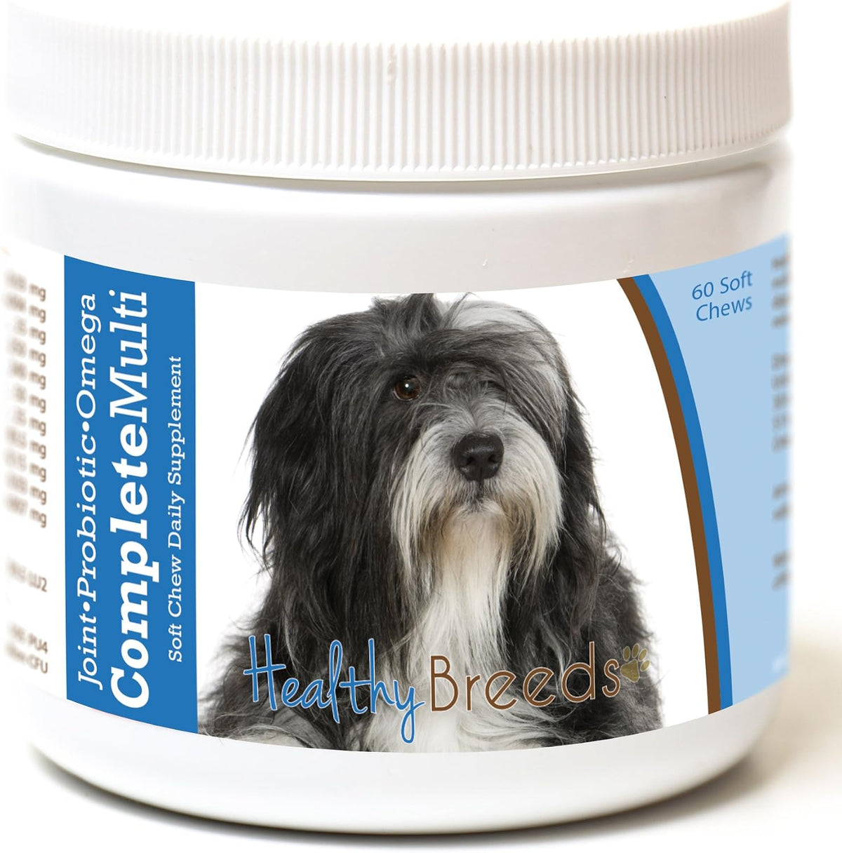 Healthy Breeds Lhasa Apso All-in-One Multivitamin Soft Chews 60 Count - görsel 1