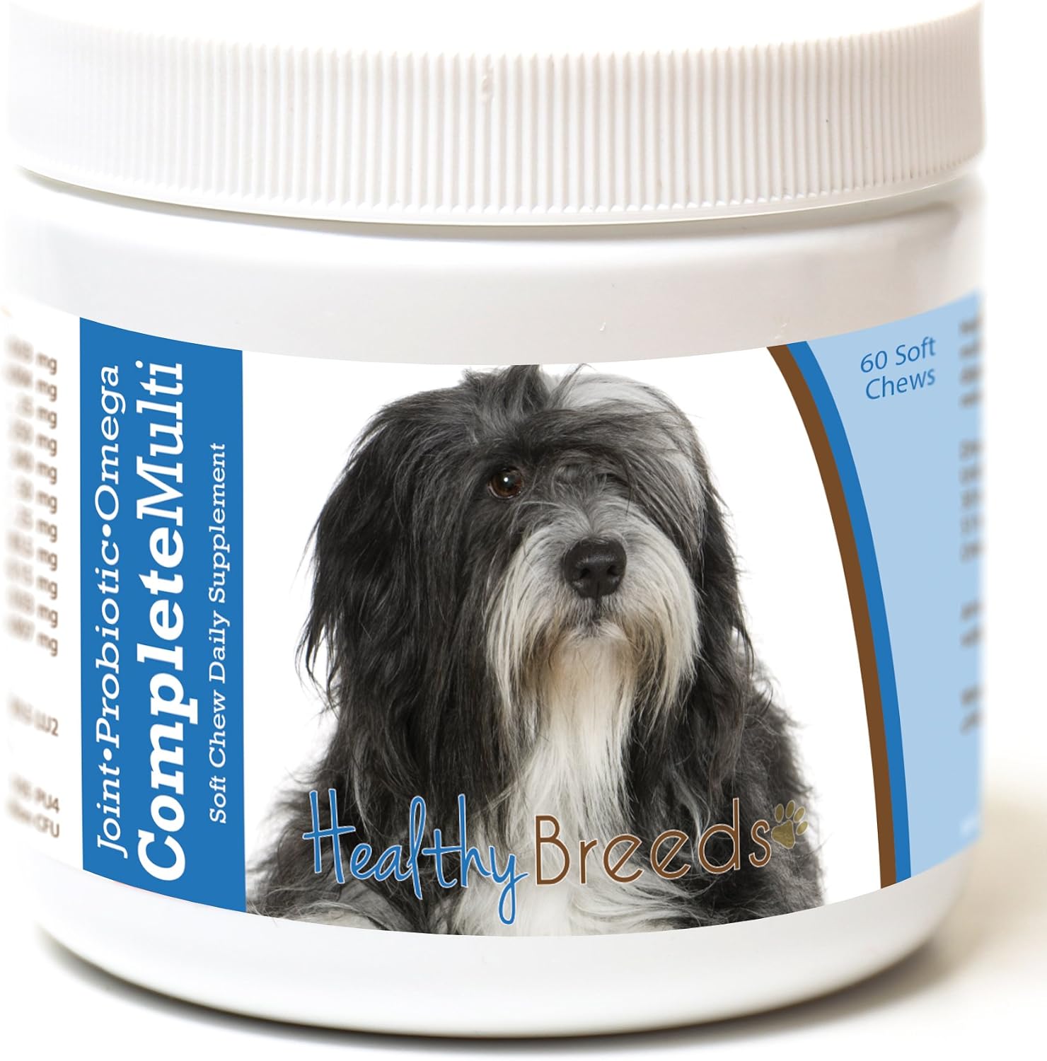 Healthy Breeds Lhasa Apso All-in-One Multivitamin Soft Chews 60 Count - görsel 1
