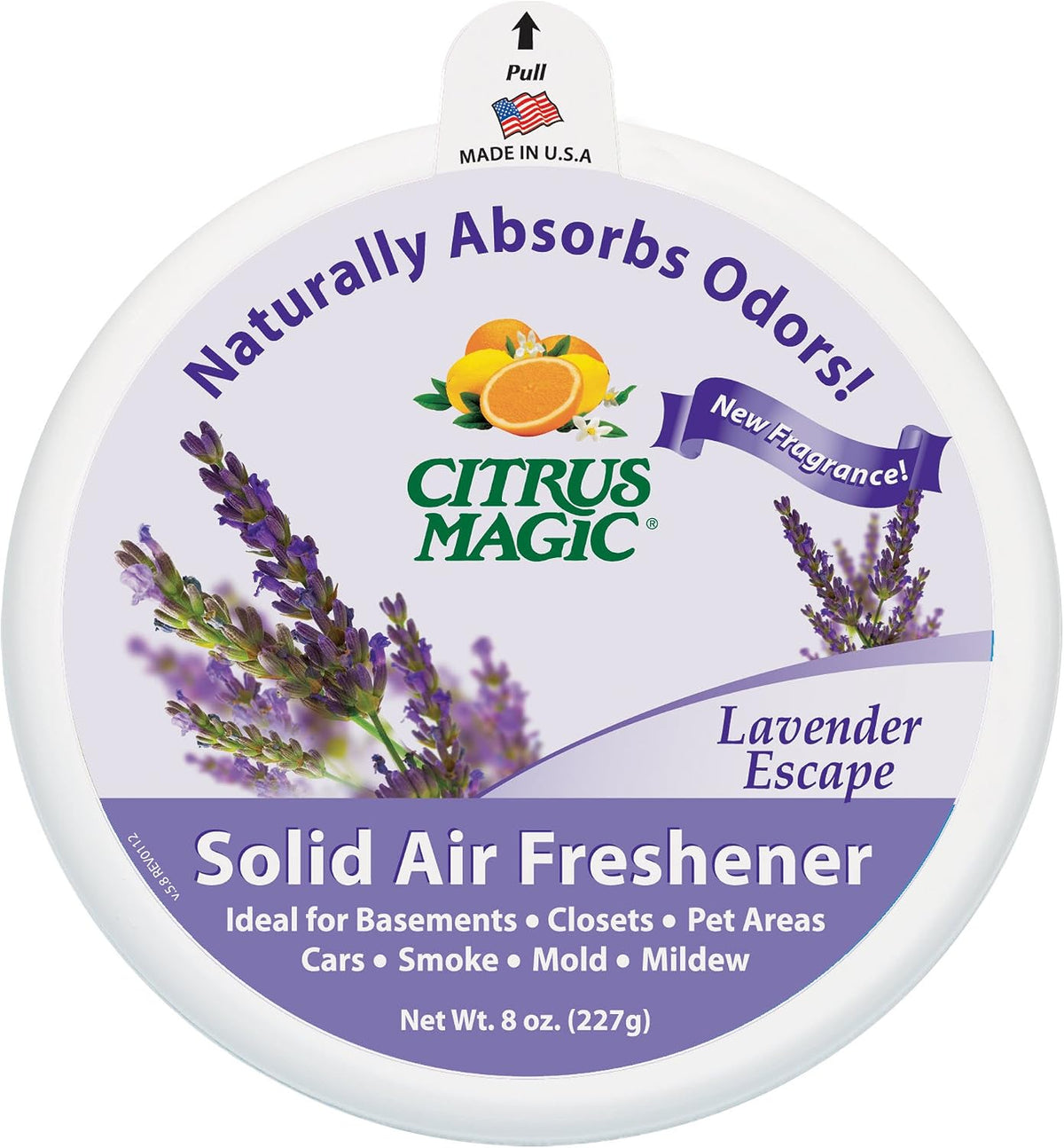 Citrus Magic Solid Odour Absorber Lavender, 227g (8 oz) - görsel 1