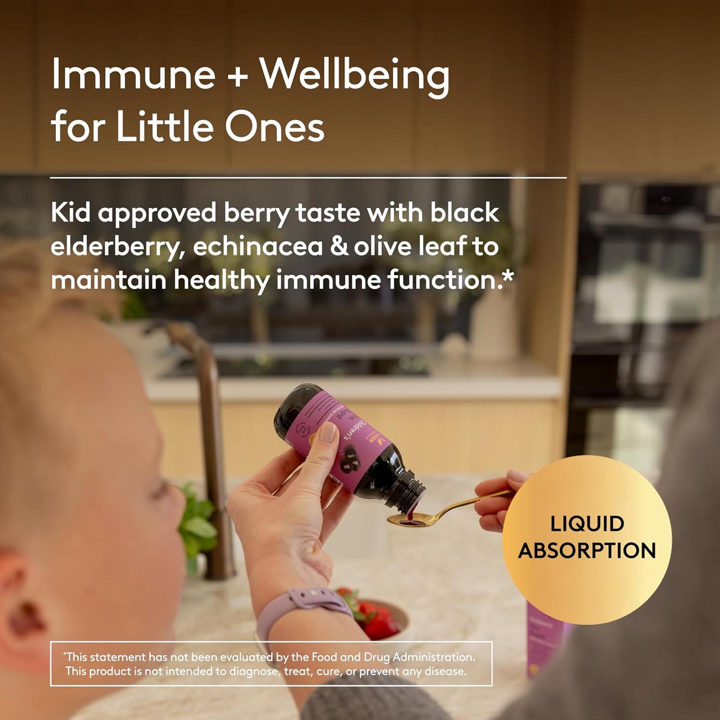 Harker Herbals Children's Immune & Wellbeing Herbal Syrup - Elderberry, Echinacea & Olive Leaf, 150 ml - görsel 3