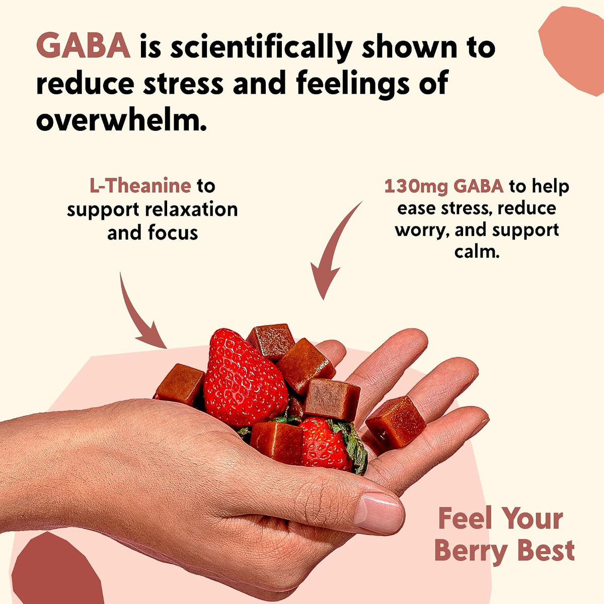 PYM Berry Mood Chews – Stress Support, 20 Count - görsel 5