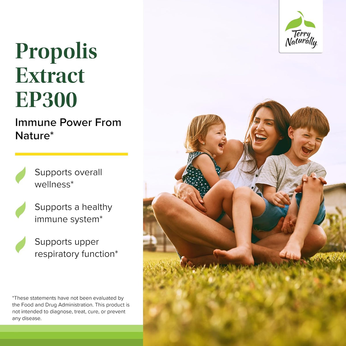Terry Naturally Propolis Extract EP300 – Immune & Respiratory Support, 60 Chewable Tablets - görsel 3