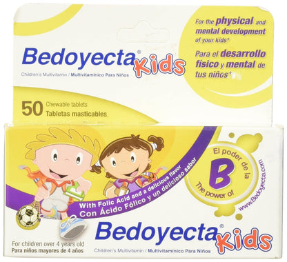 Bedoyecta Children's Chewable Multivitamin, 50 Tablets