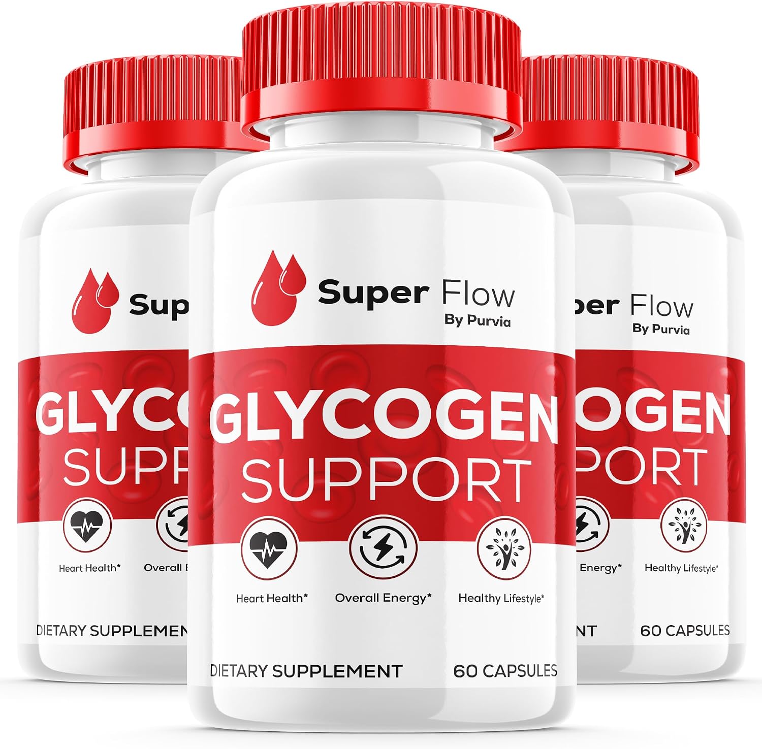 Super Flow Glycogen Optimiser – Overall Wellness Support Supplement (180 Capsules) - görsel 1