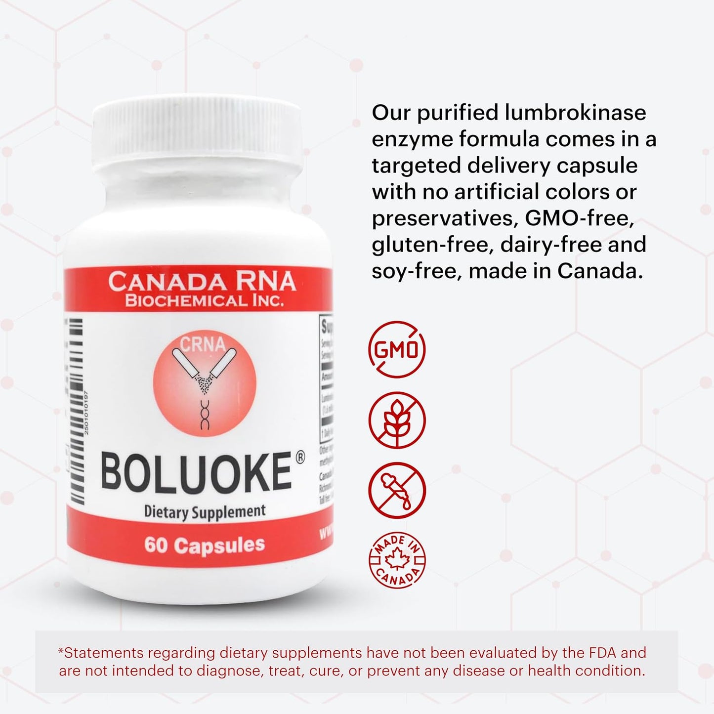 Boluoke Lumbrokinase Enzyme Supplement – Traditionally Inspired Circulatory Wellness Formula – Targeted Delivery Capsules – 60 Capsules - görsel 6